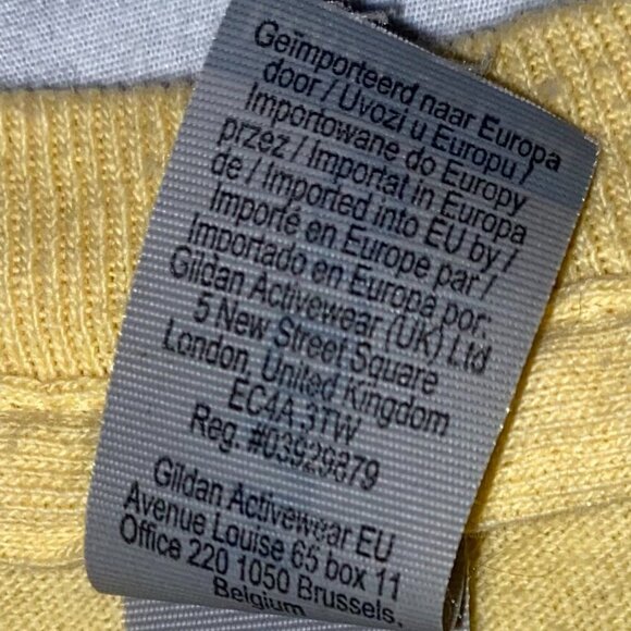 Comical Men's Yellow / Tan T-Shirt - Gildan - Picture 6 of 6